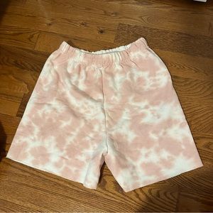 tie dye shorts
